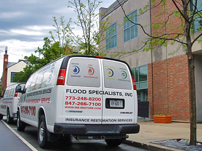 Water Damage Van